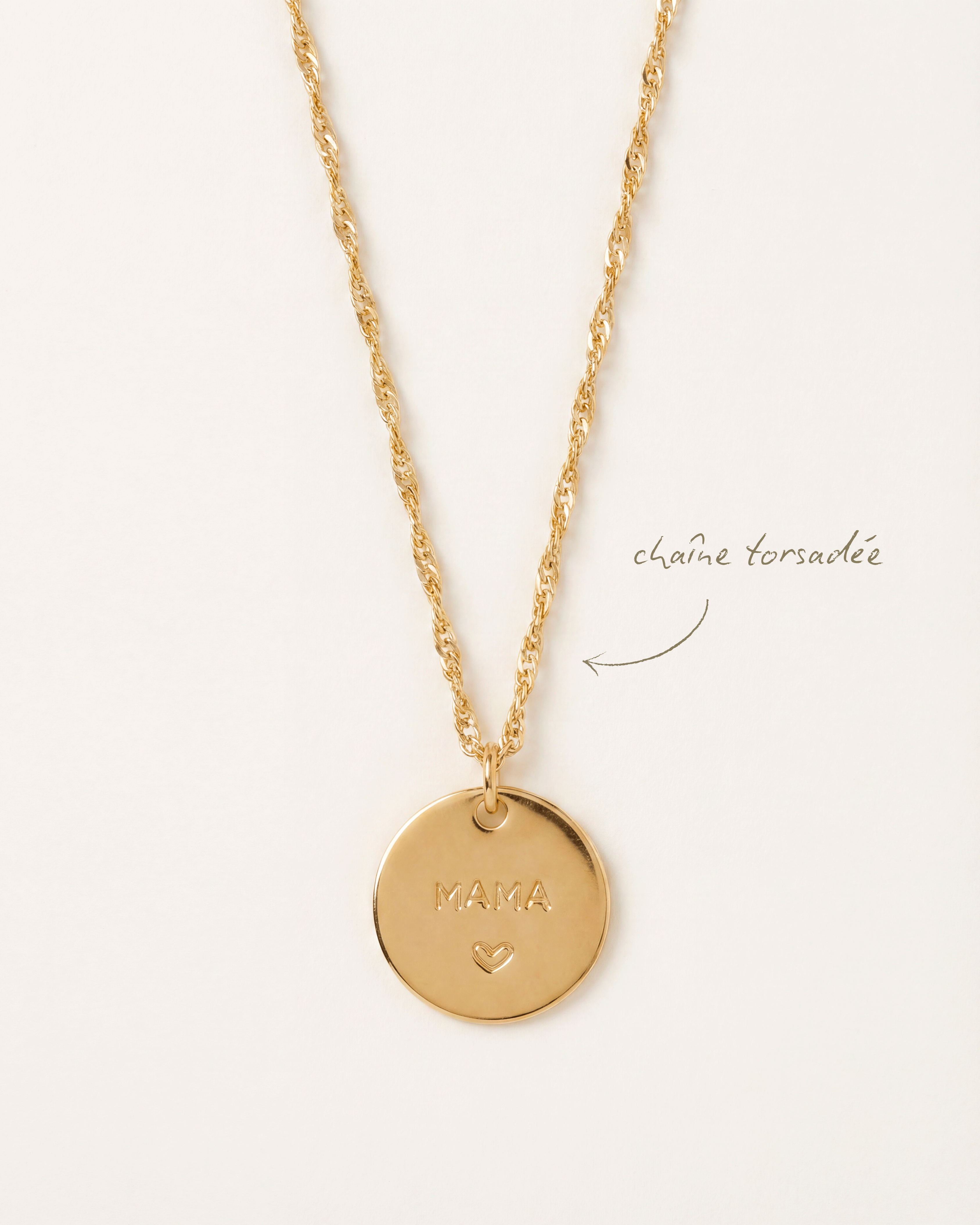 Collier Gravé MAMA