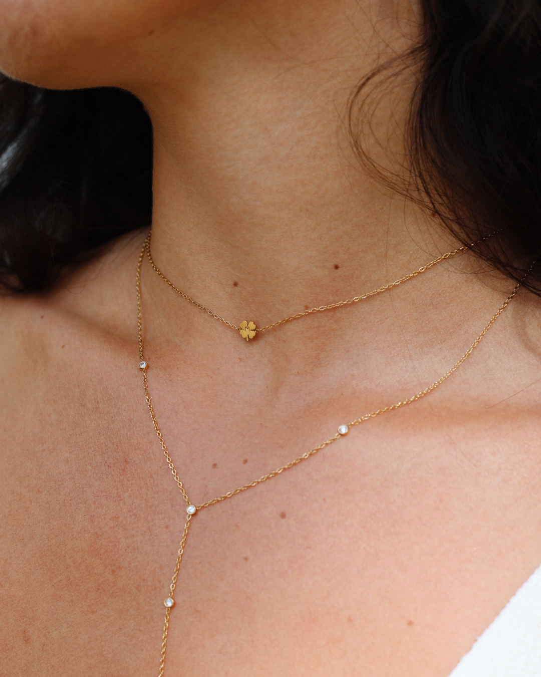 Collier Trèfle Personnalisable