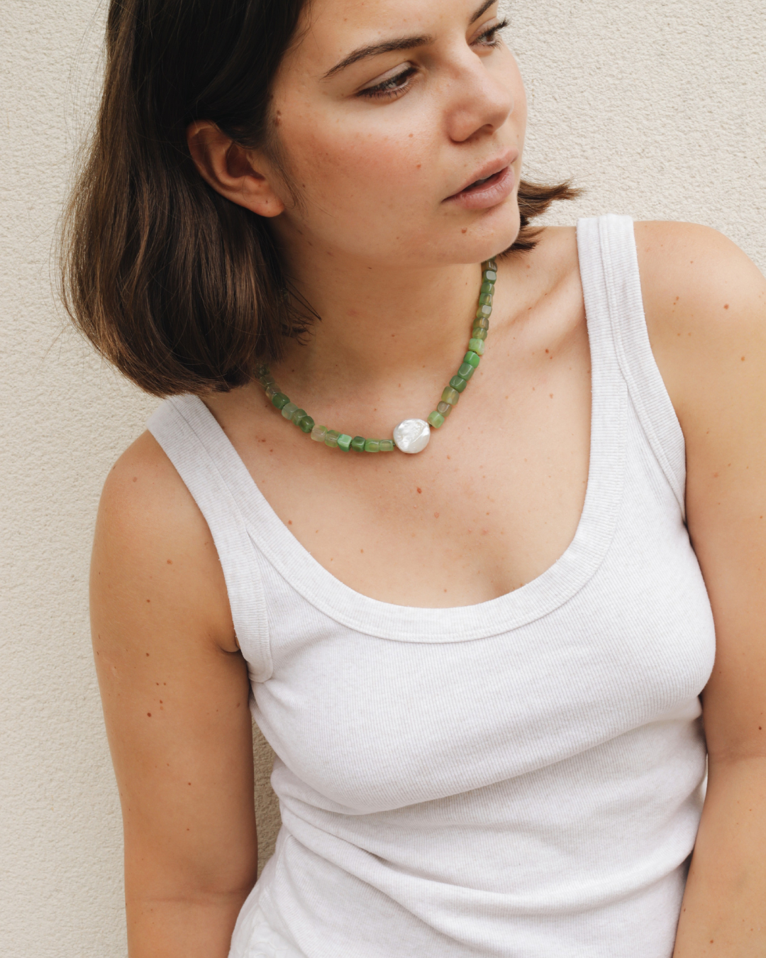 Collier Lio Vert