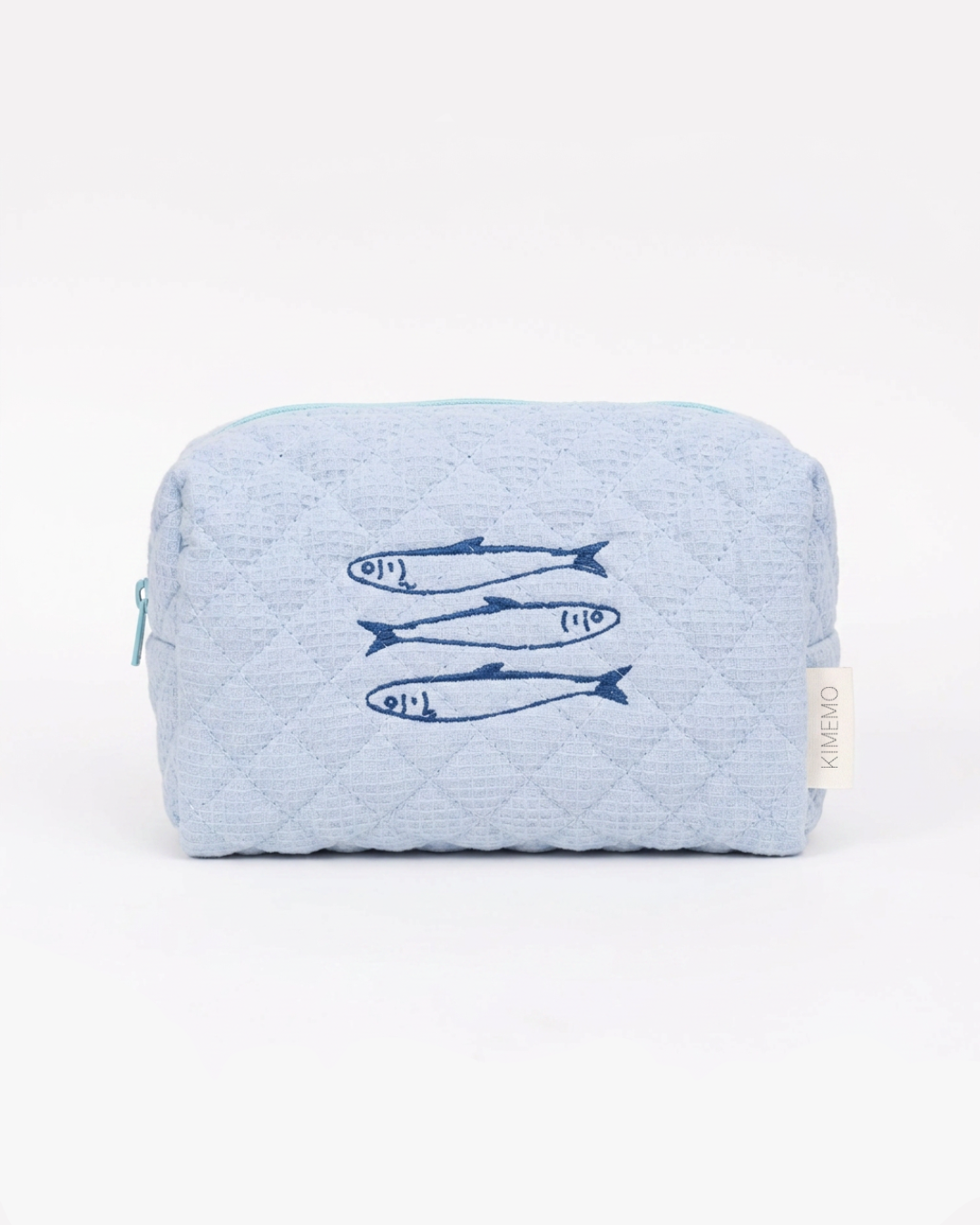 Pochette Poissons Bleue