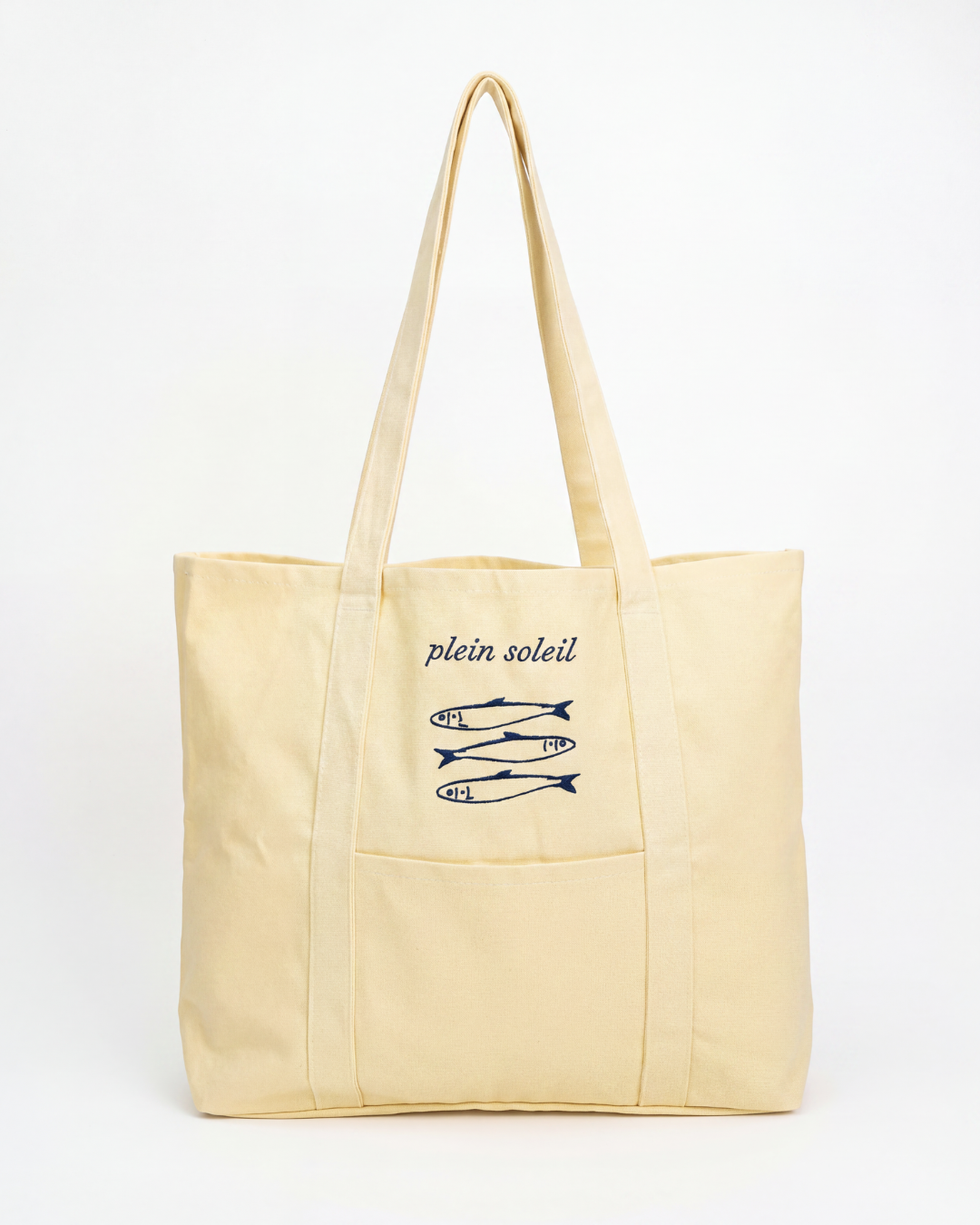 Tote Bag Poissons Jaune