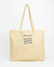 Tote Bag Poissons Jaune