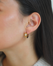 Stara | Boucles d'oreilles brillantes