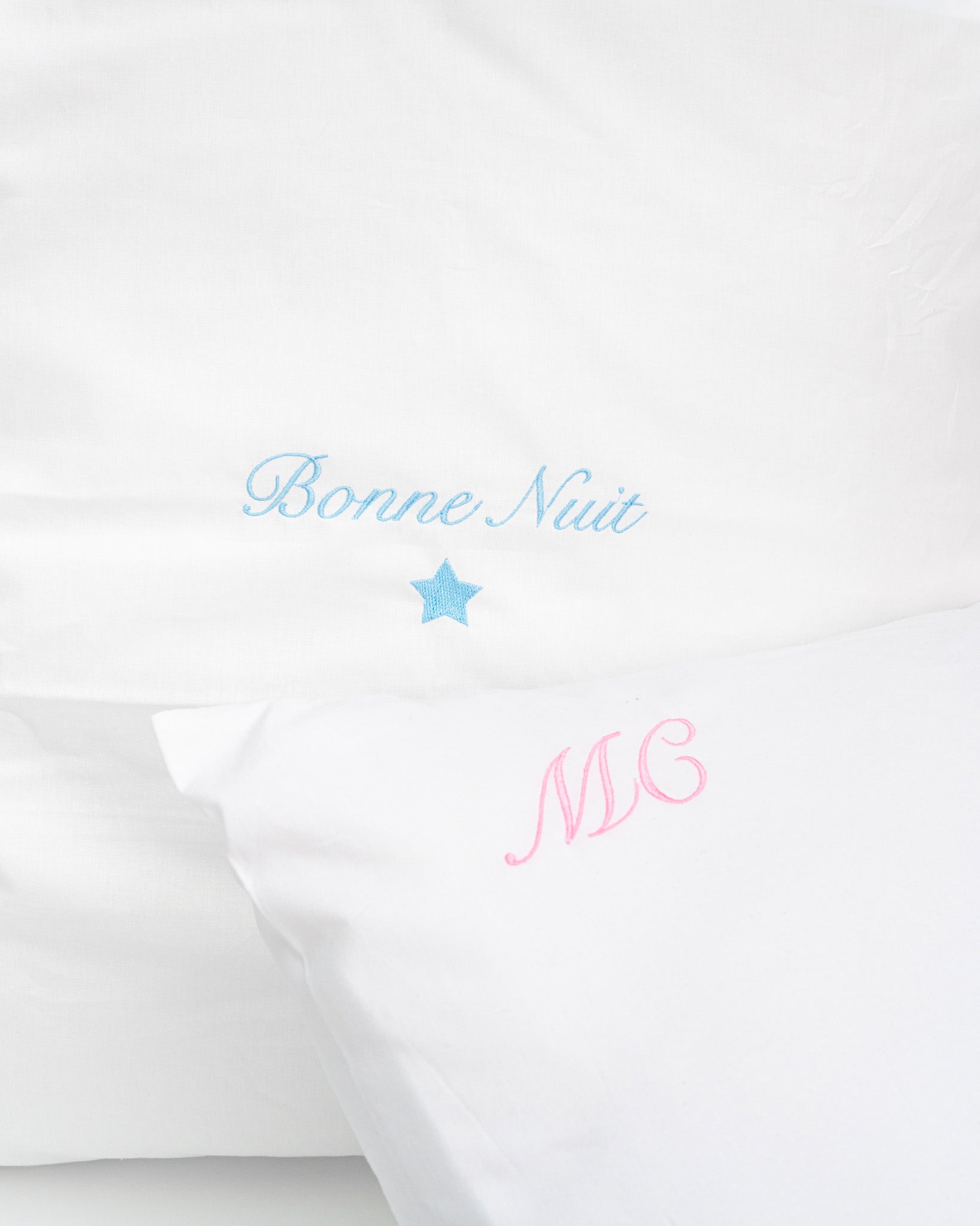 Coffret 2 Taies d'Oreillers Personnalisables