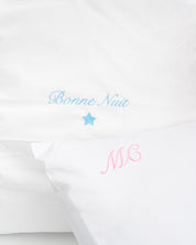 Coffret 2 Taies d'Oreillers Personnalisables