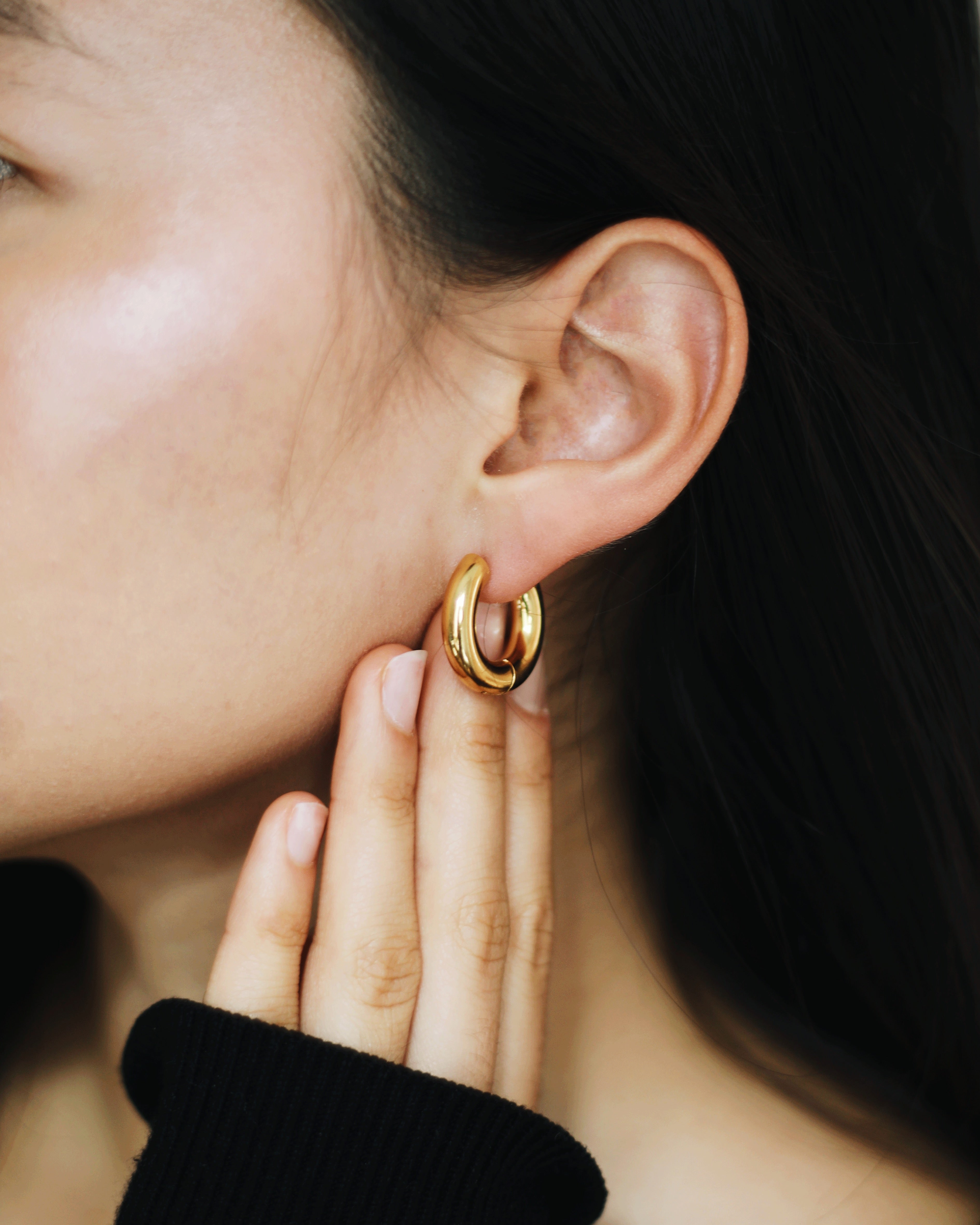 Gia I Boucles en Acier Inoxydable