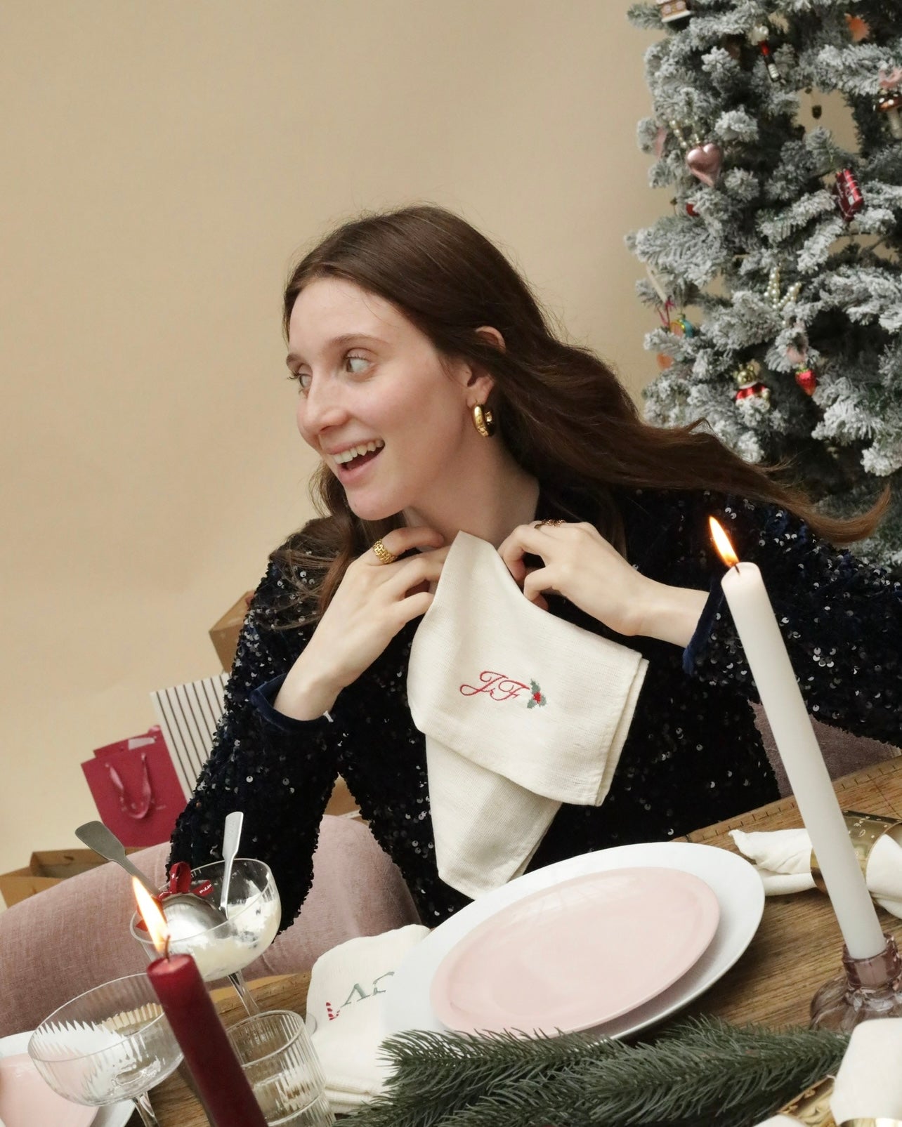 Duo Serviette et Rond de Serviette