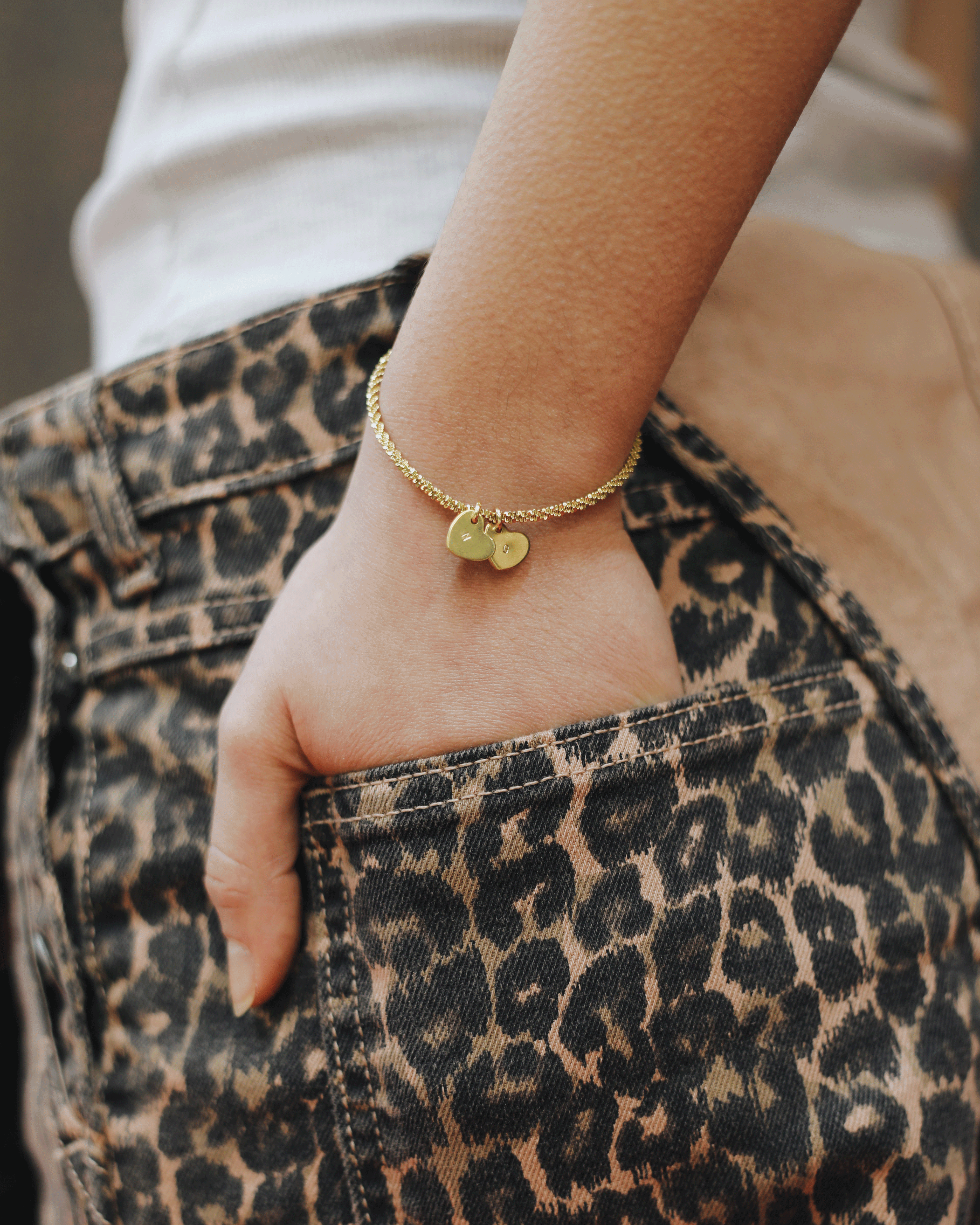 Bracelet Initiales Personnalisable