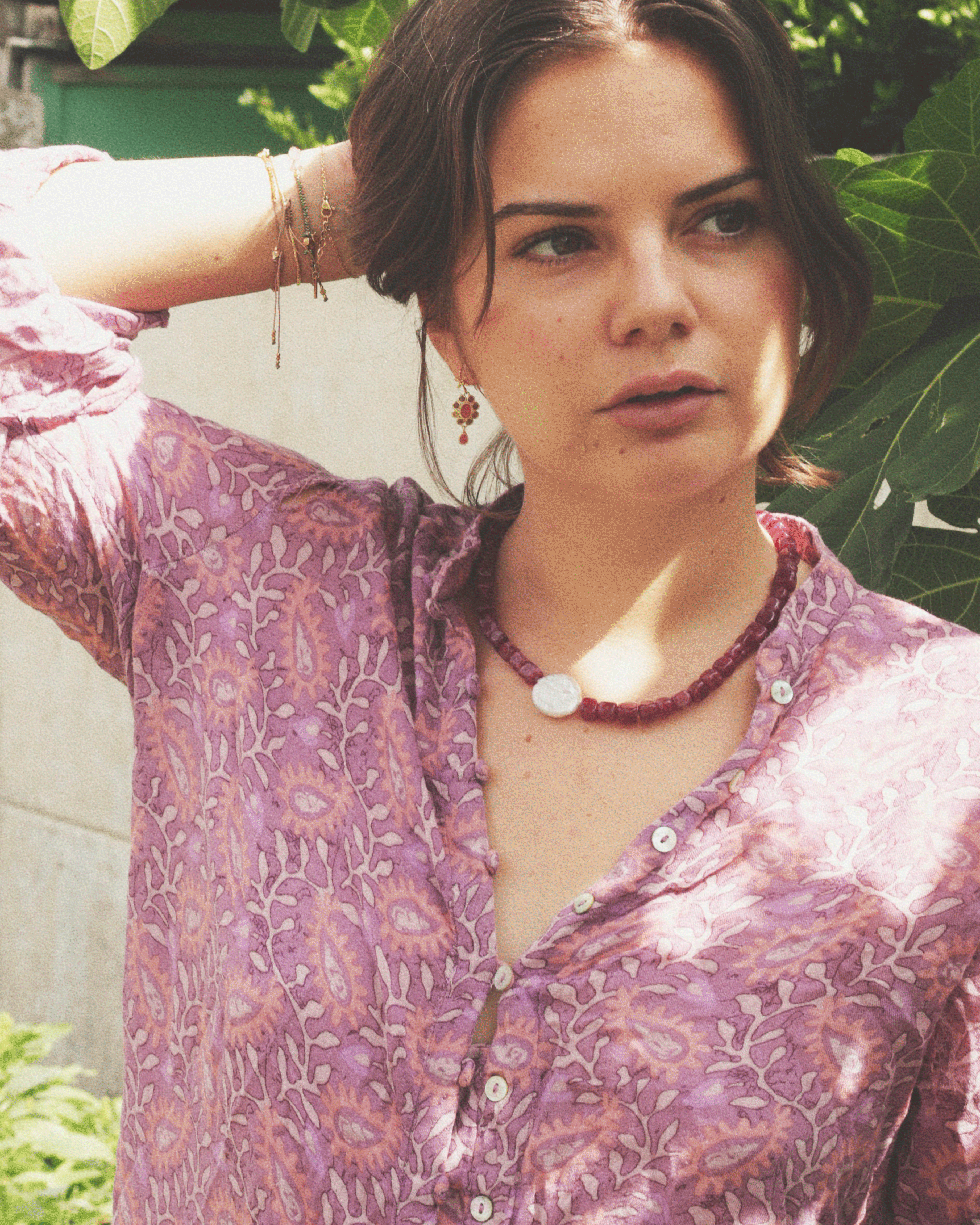 Collier Lio Fuchsia