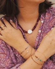 Collier Lio Fuchsia