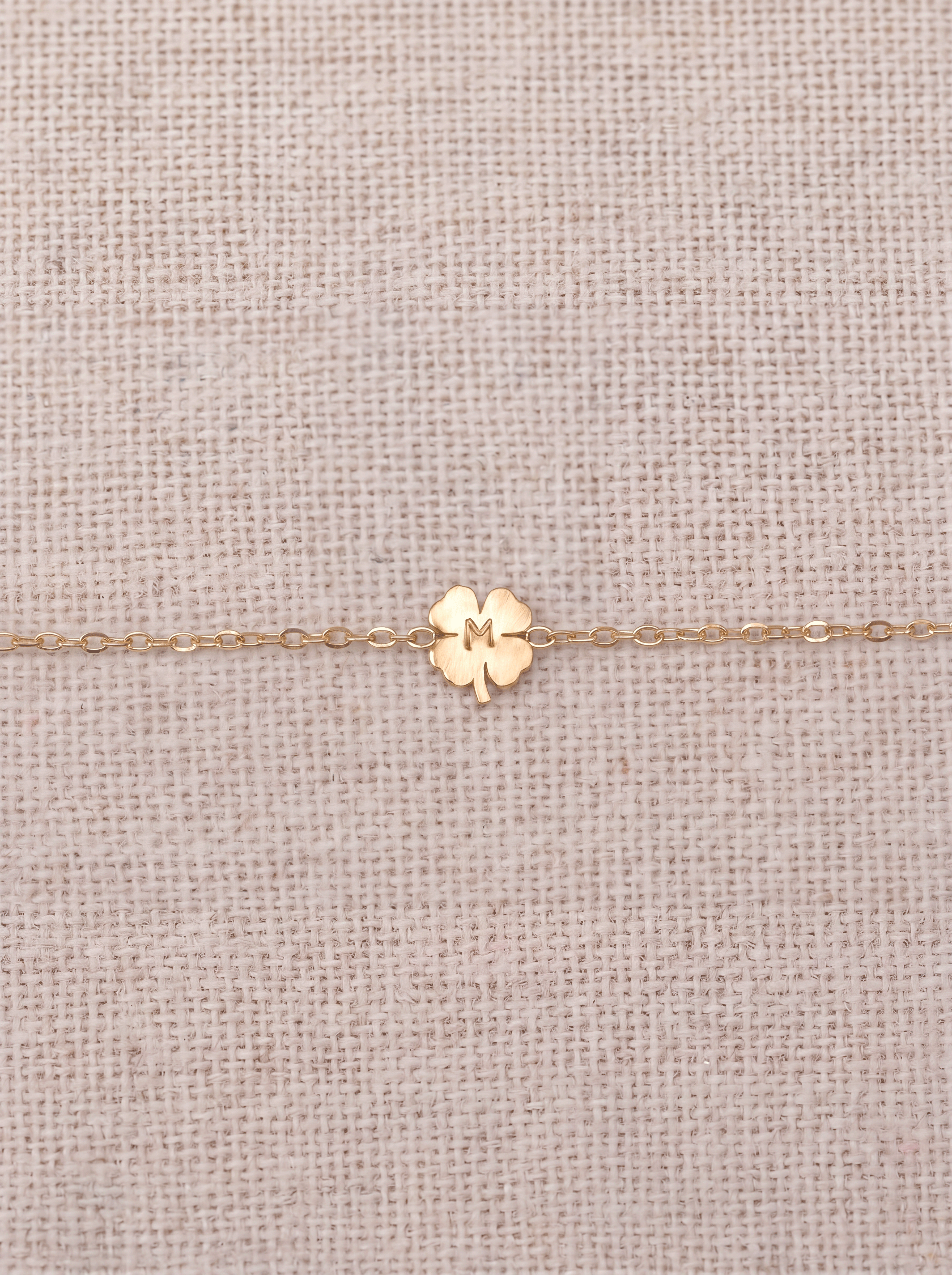 Collier Trèfle Personnalisable
