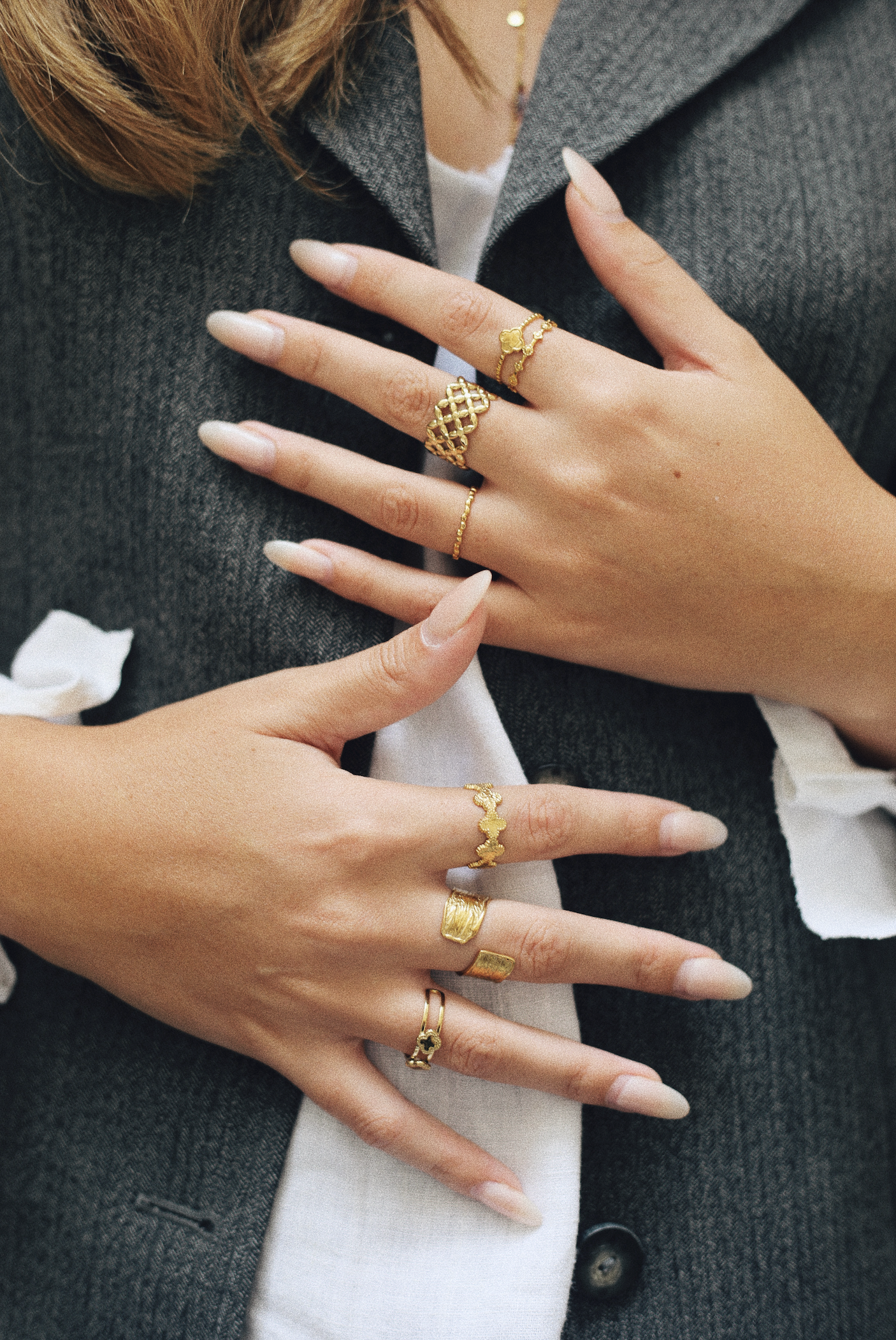 Flo I Bague Trèfles