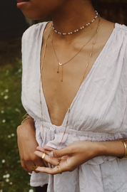 Mï | Collier Lune Etoilée