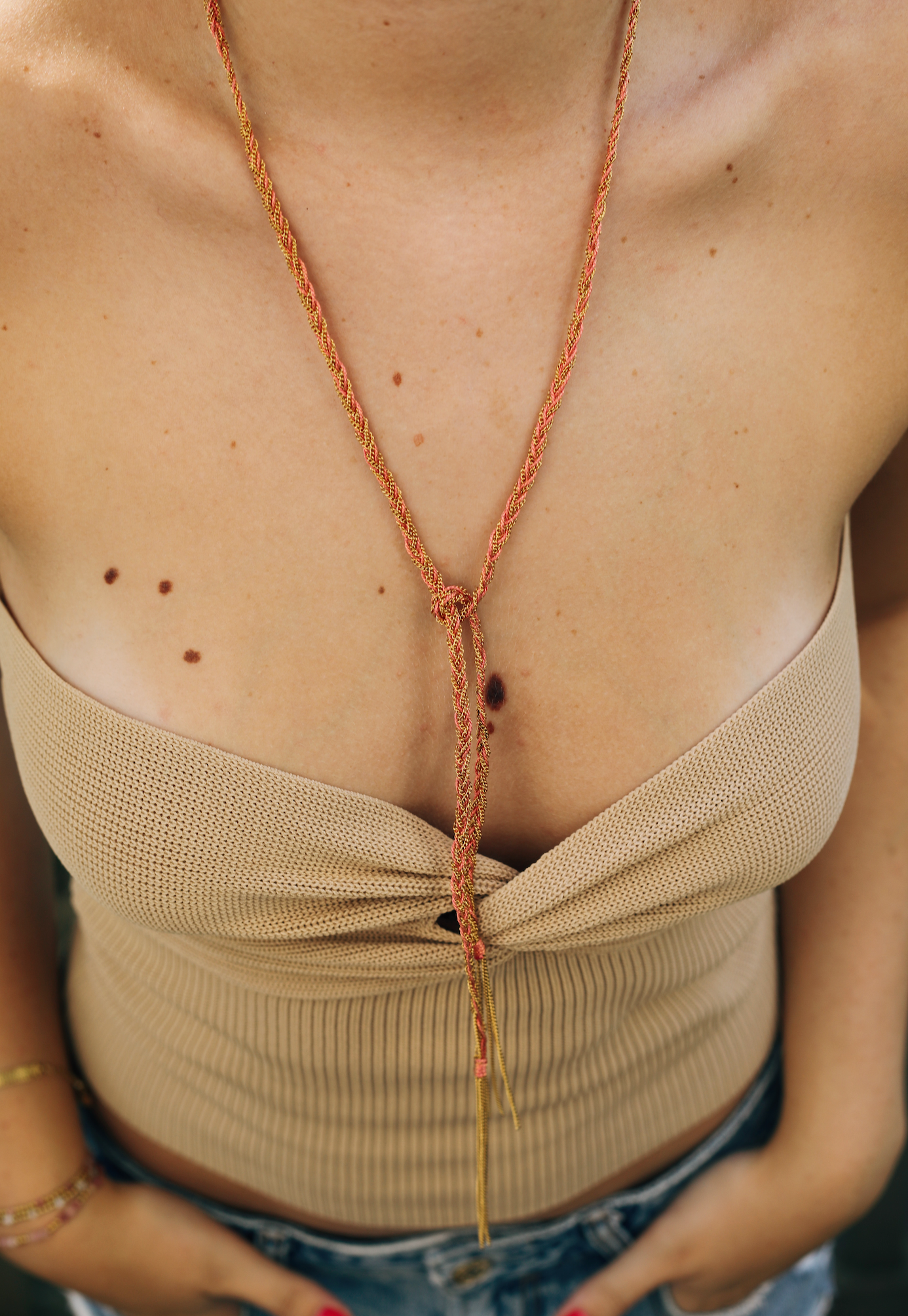 Maï I Sautoir Tressé