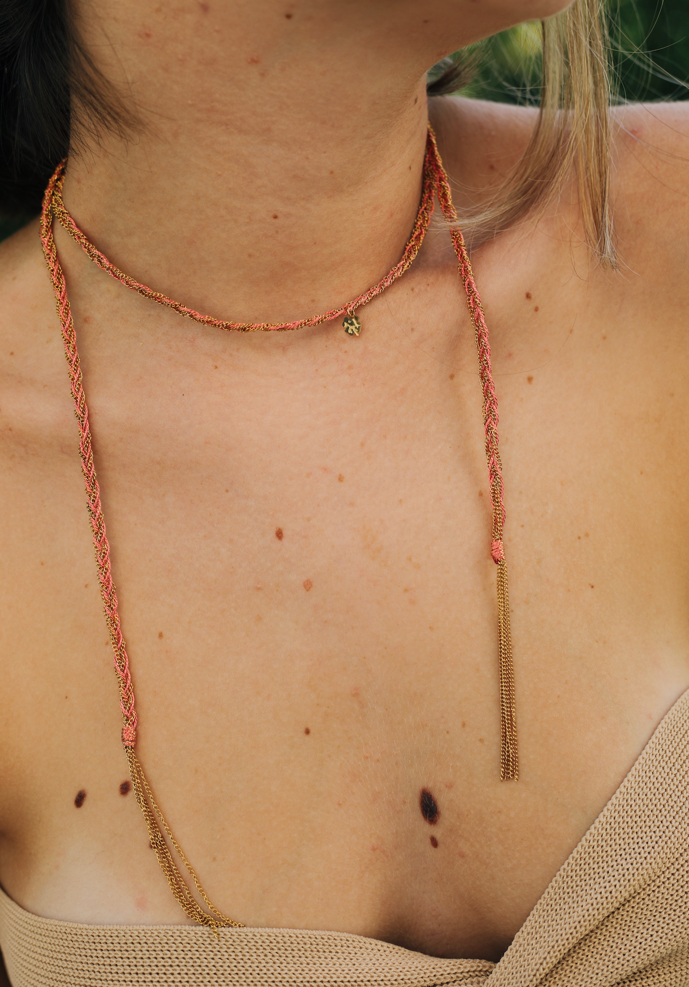 Maï I Sautoir Tressé