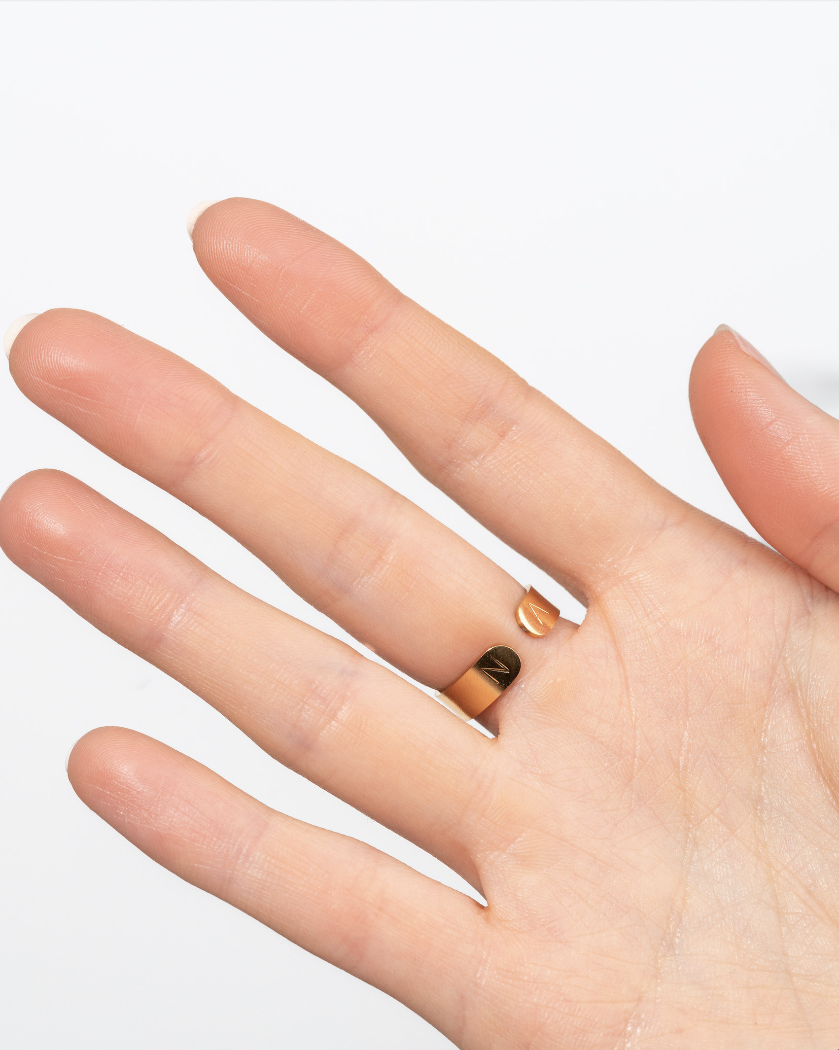 Toi & Moi | Bague Estampée