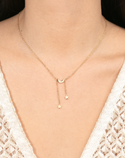 Mï | Collier Lune Etoilée