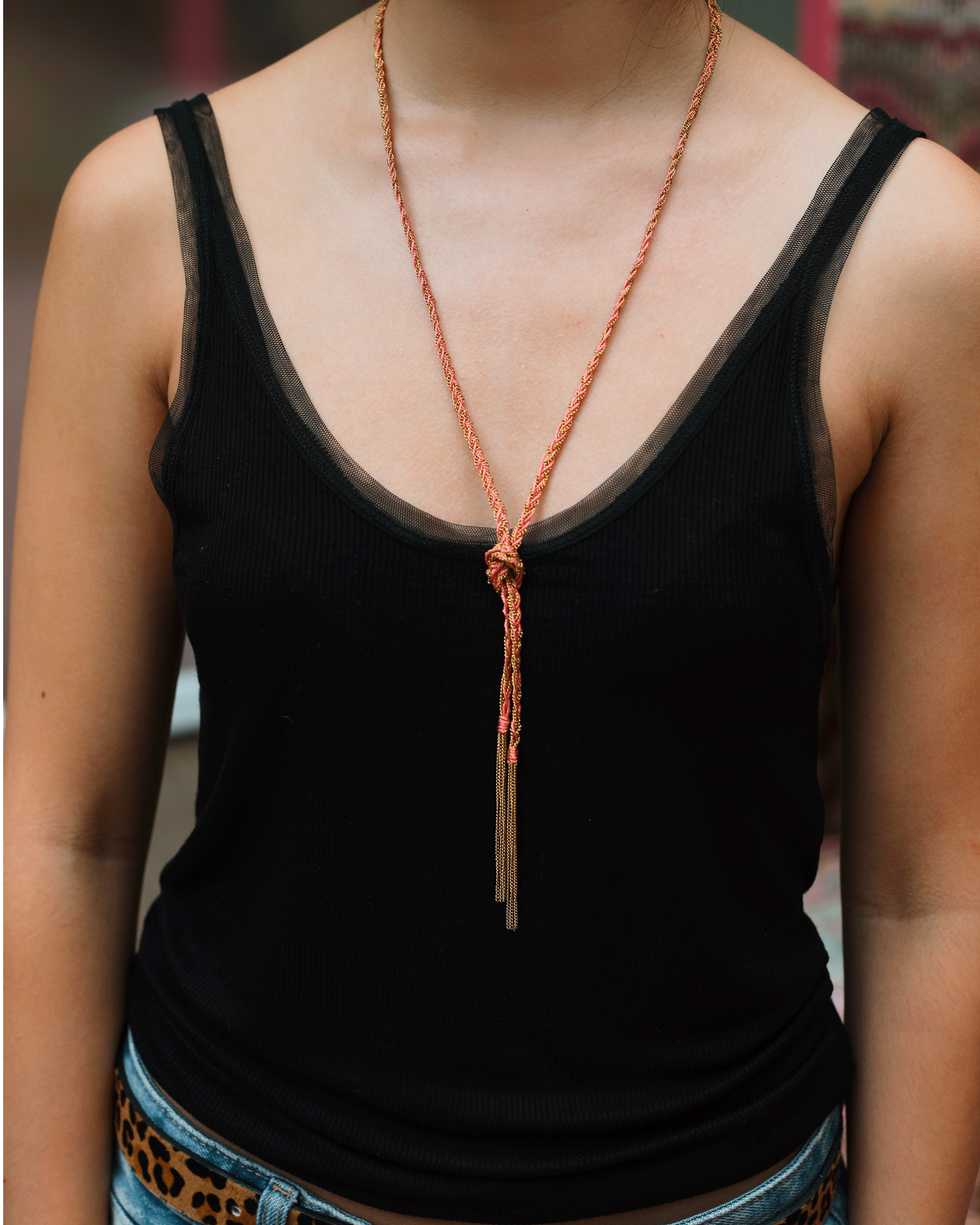 Maï I Sautoir Tressé