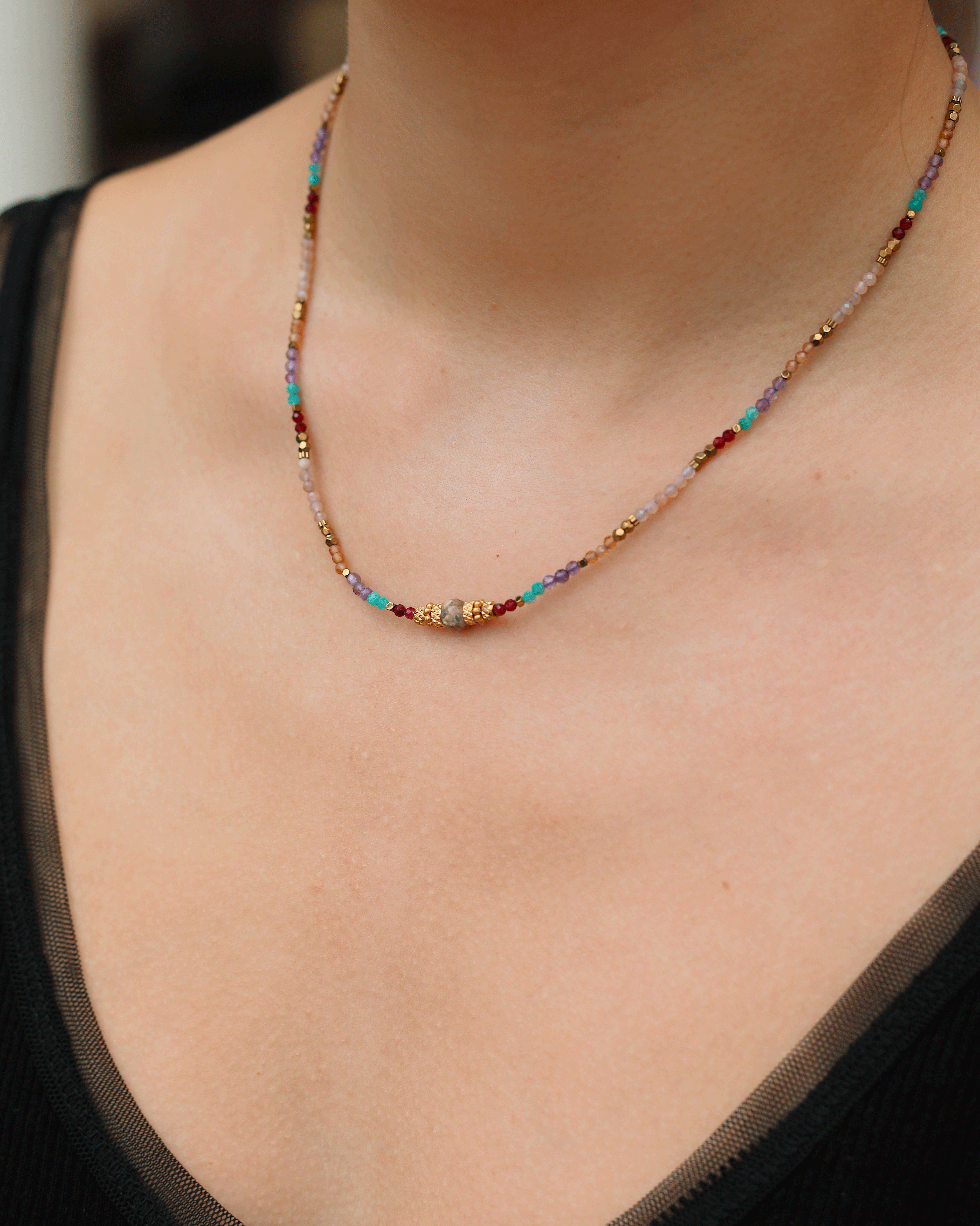 Siera I Ras de cou perlé