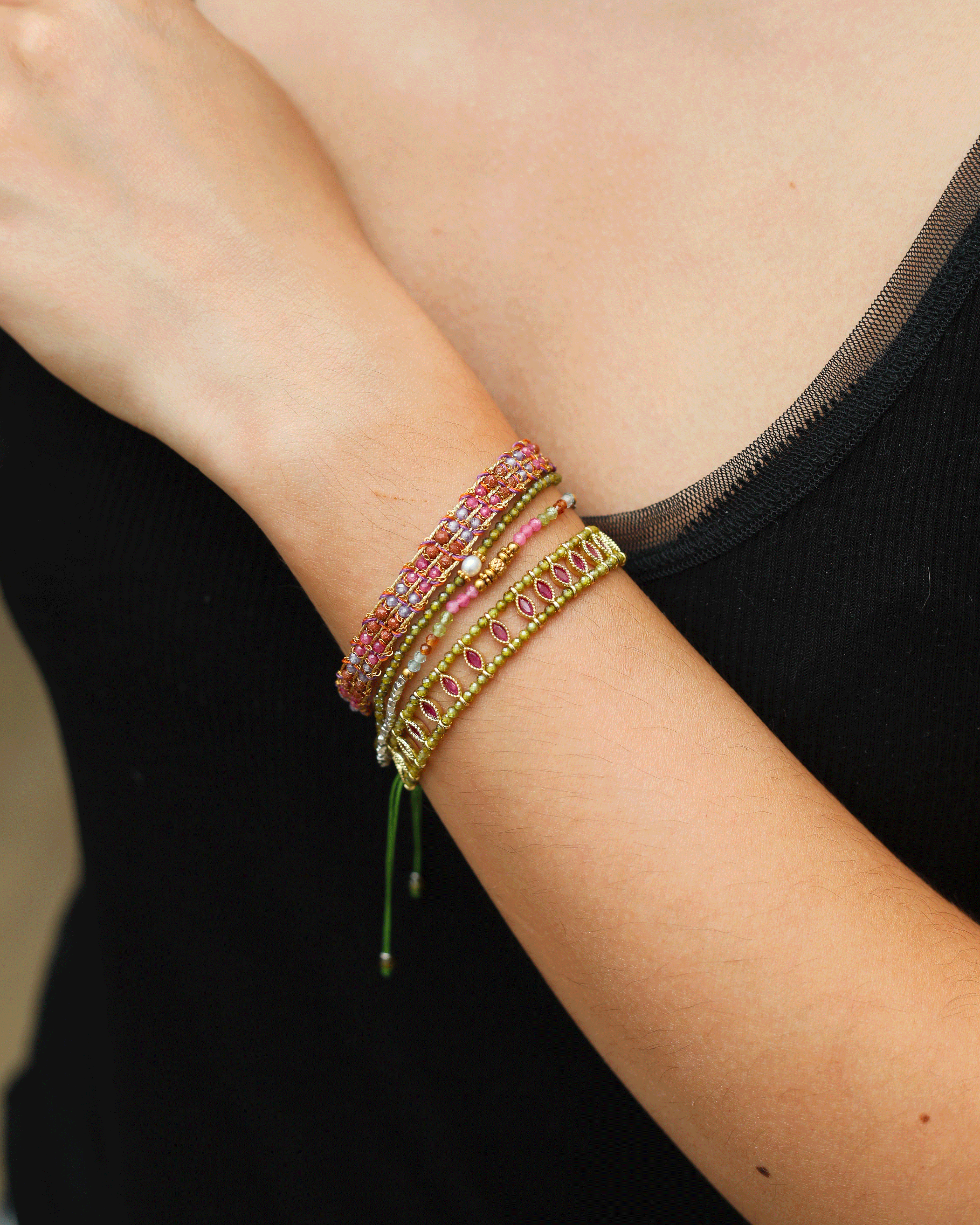 Mina I Bracelet Perlé